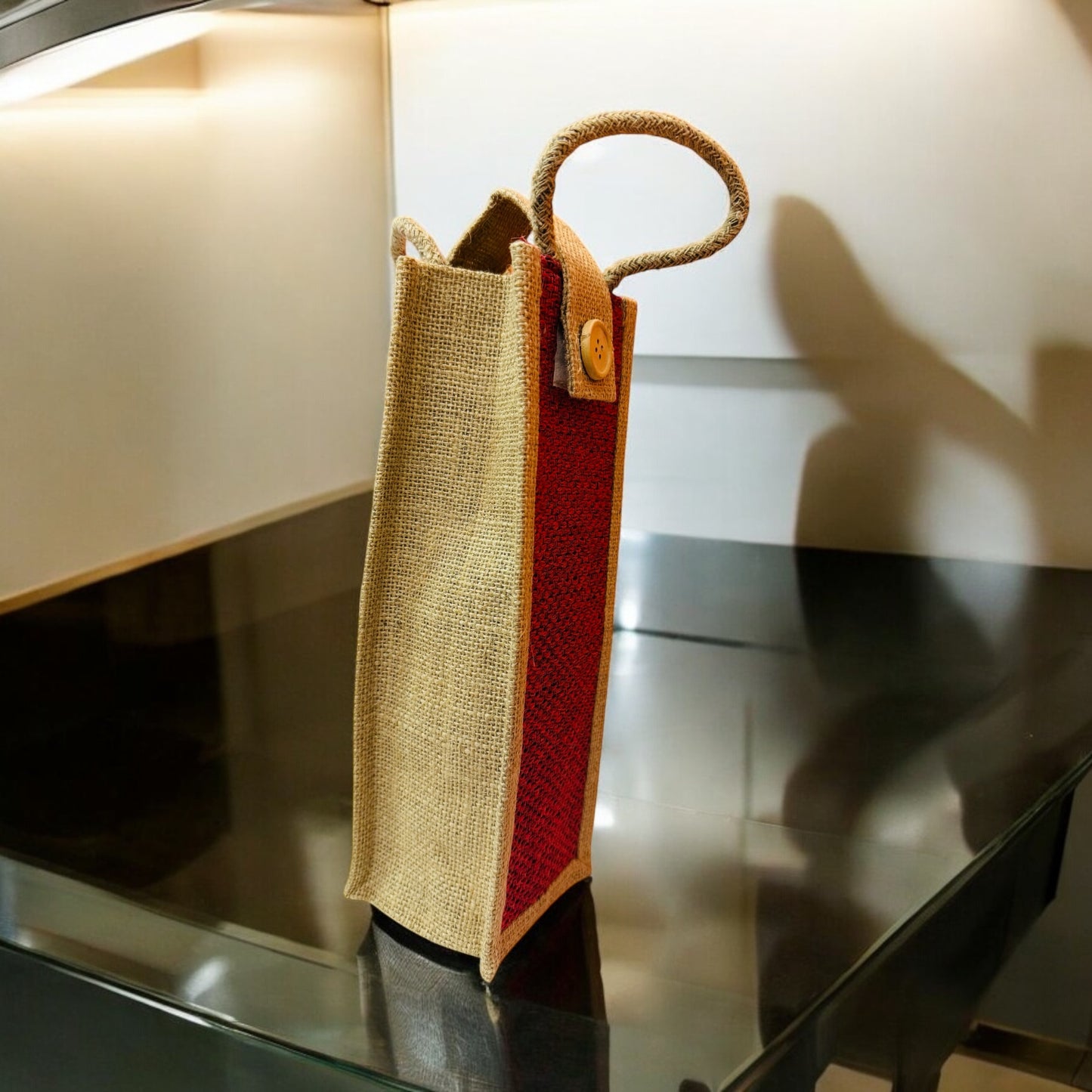 Red-Color Jute Bag