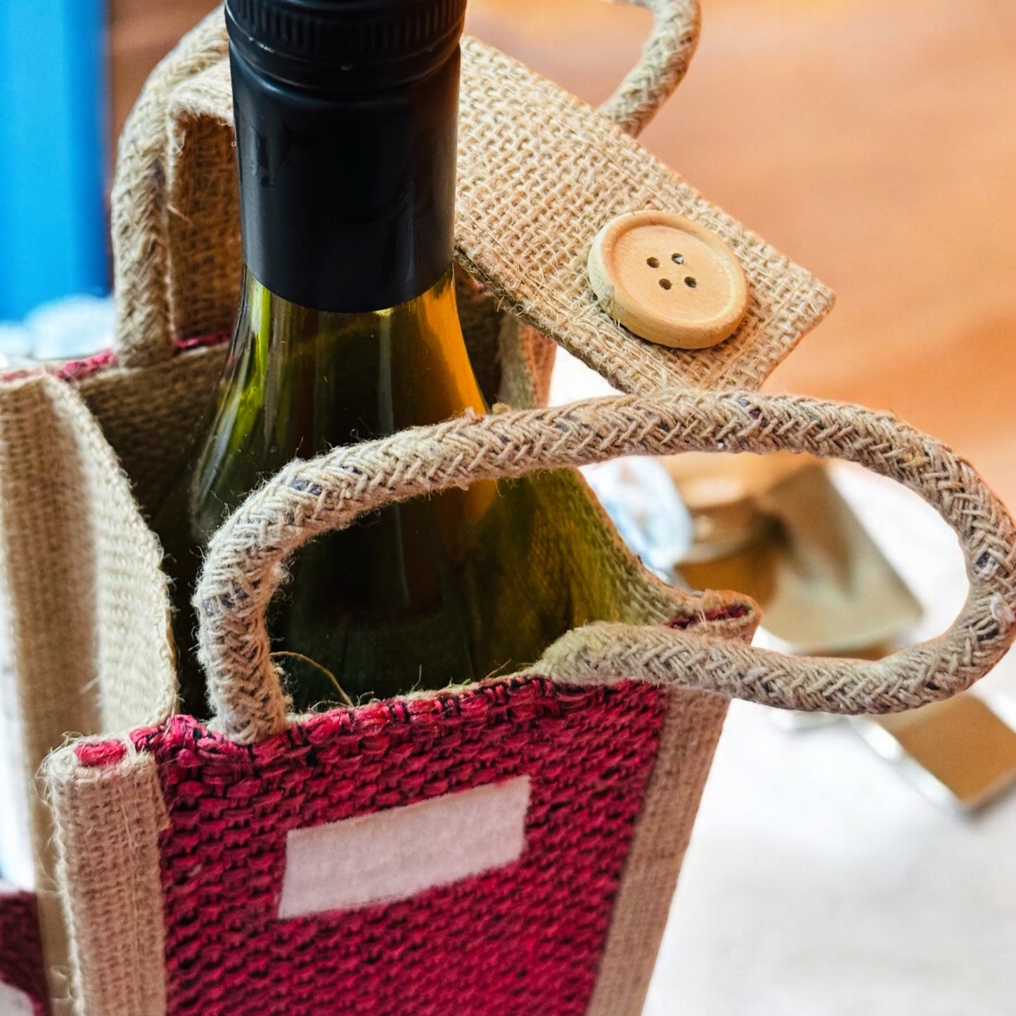 Red-Color Jute Bag