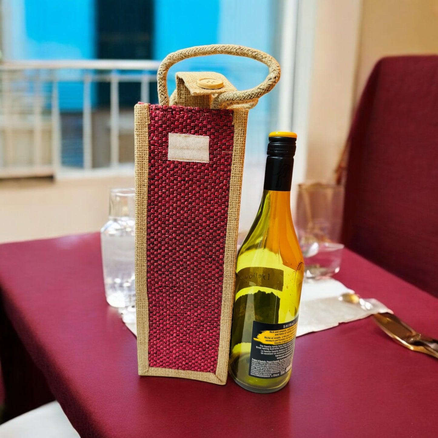 Red-Color Jute Bag