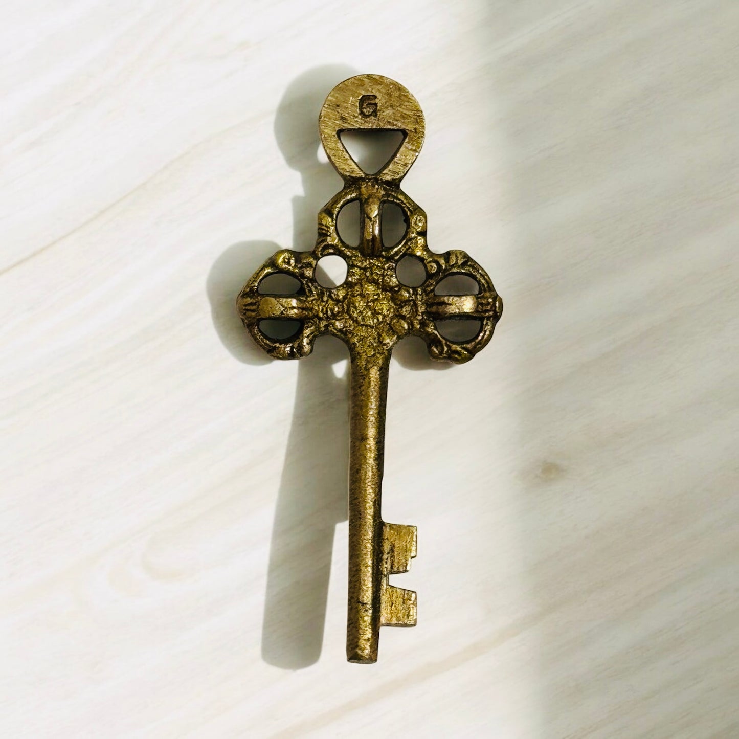 Antique Brass Elephant Lock