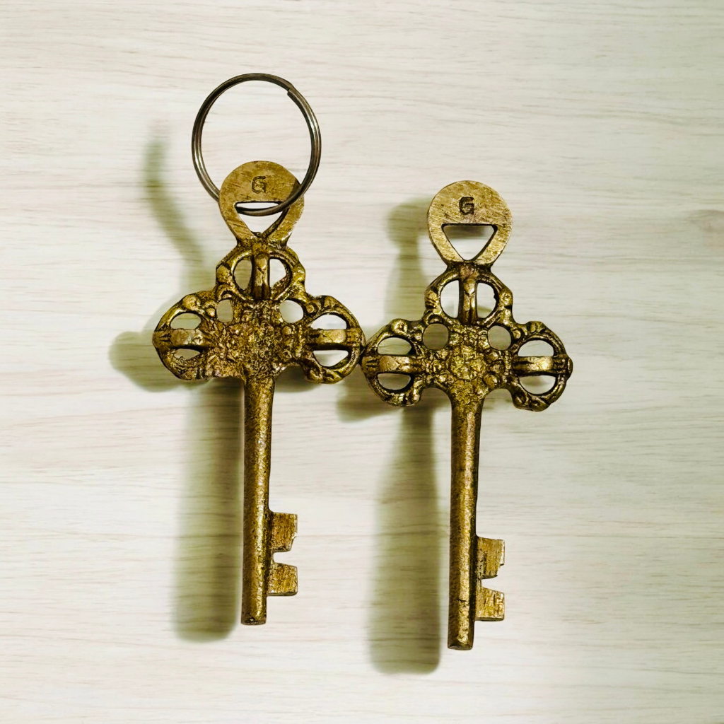 Vintage Brass Horse Lock