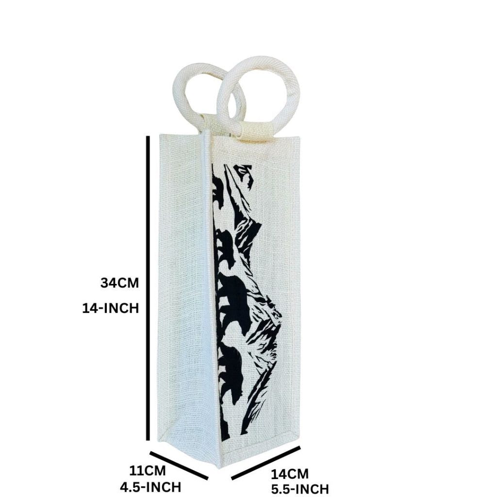 White Mountain View Wine Bag