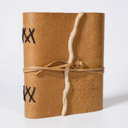 Premium Leather Compass Diary