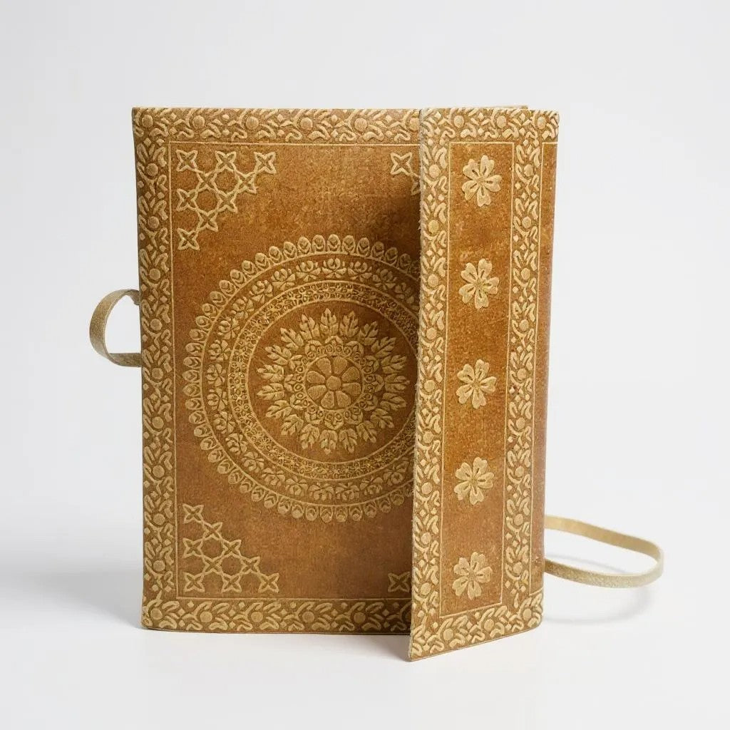 Elegant Mandala Design Hardcover Diary