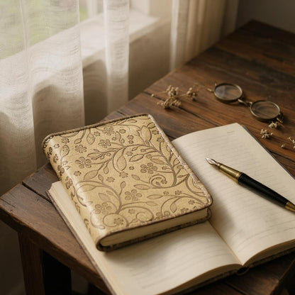 Elegant Floral Diary