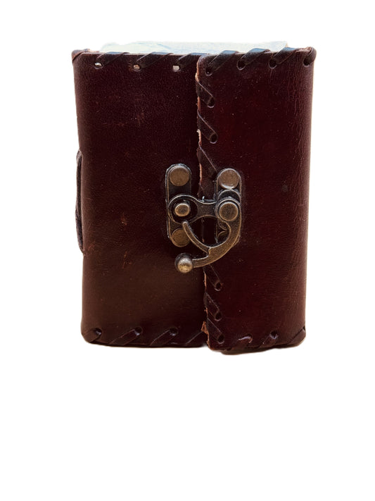 Vintage-Style Leather Journal