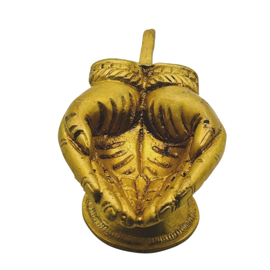 Golden Hand Diya