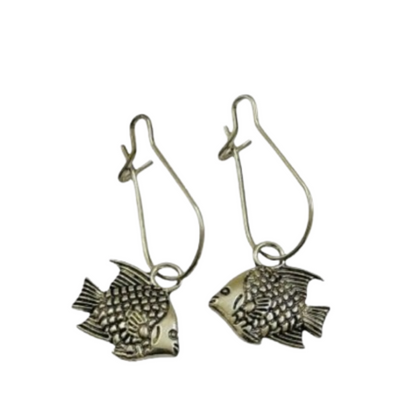 Elegant Fish Charm Earrings for women