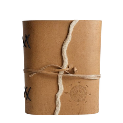 Premium Leather Compass Diary