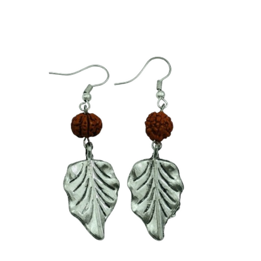 Unique Leaf Drop Earrings