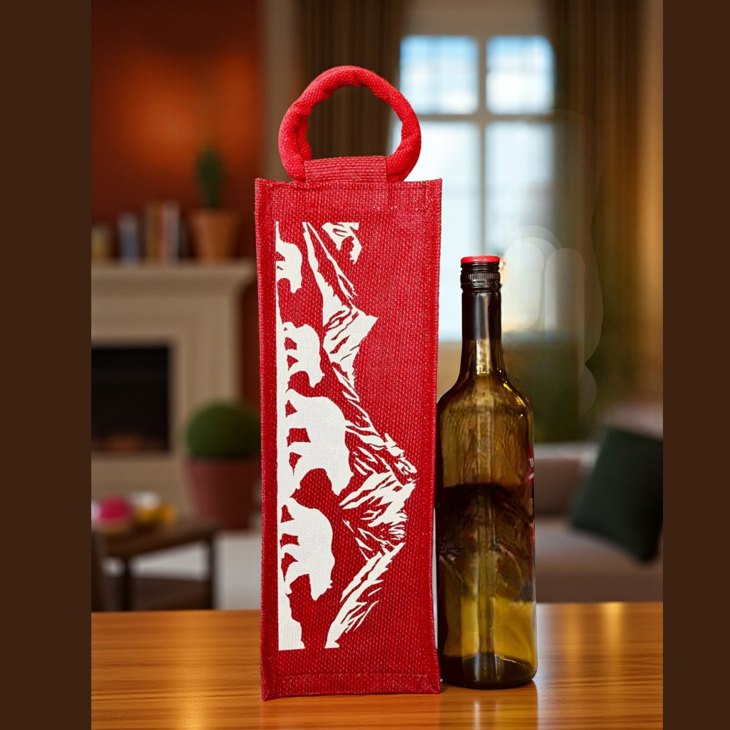 Red Mountain View Wine Bag