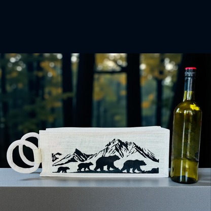 White Mountain View Wine Bag
