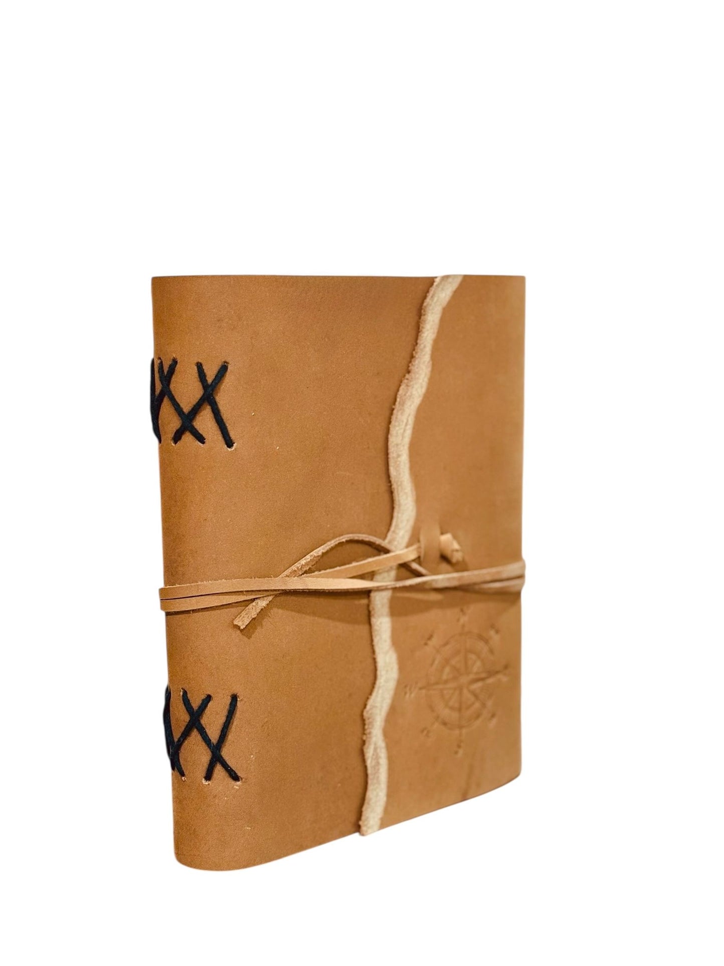 Premium Leather Compass Diary