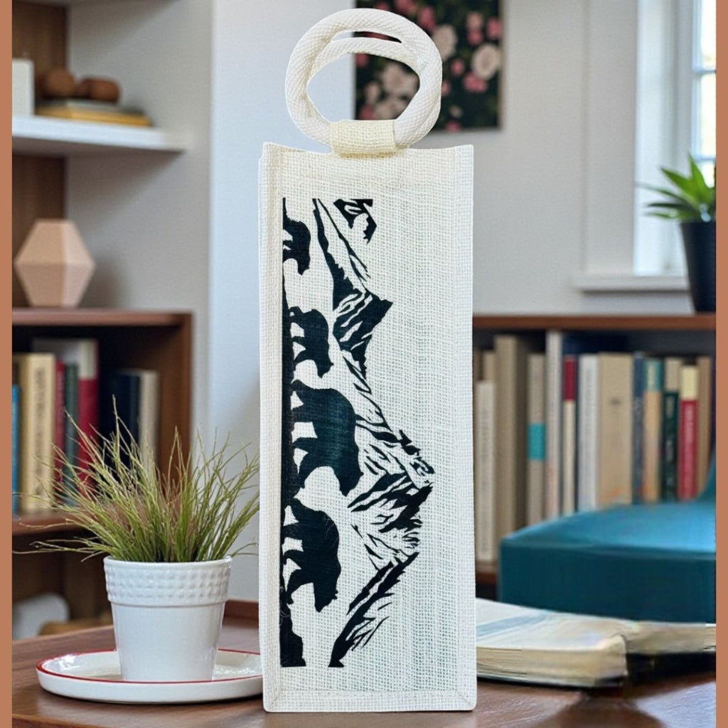 White Mountain View Wine Bag