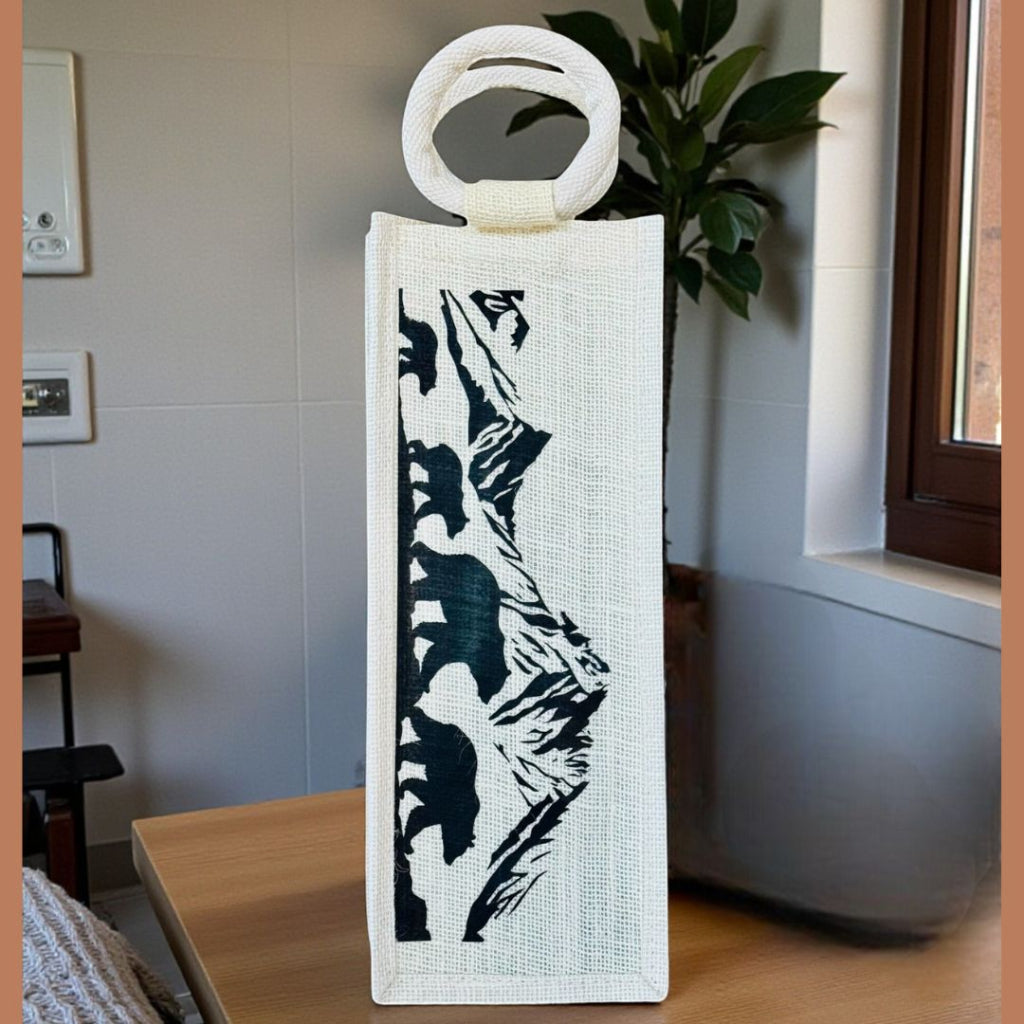 White Mountain View Wine Bag