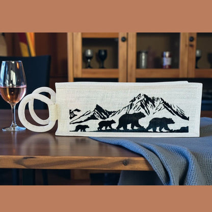 White Mountain View Wine Bag