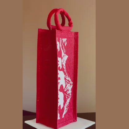 Red Mountain View Wine Bag